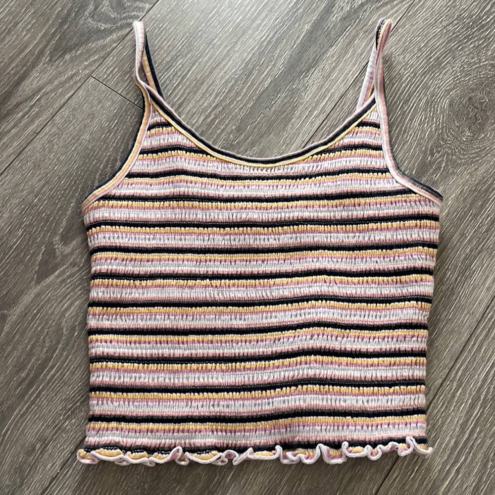 HOLLISTER colorful tank top. size XS.